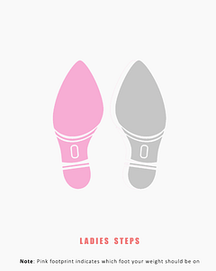 Lady's starting position